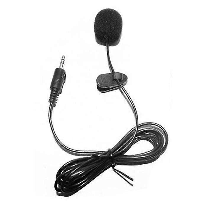 External Clip-on Lapel Lavalier Microphone 3.5mm Jack For