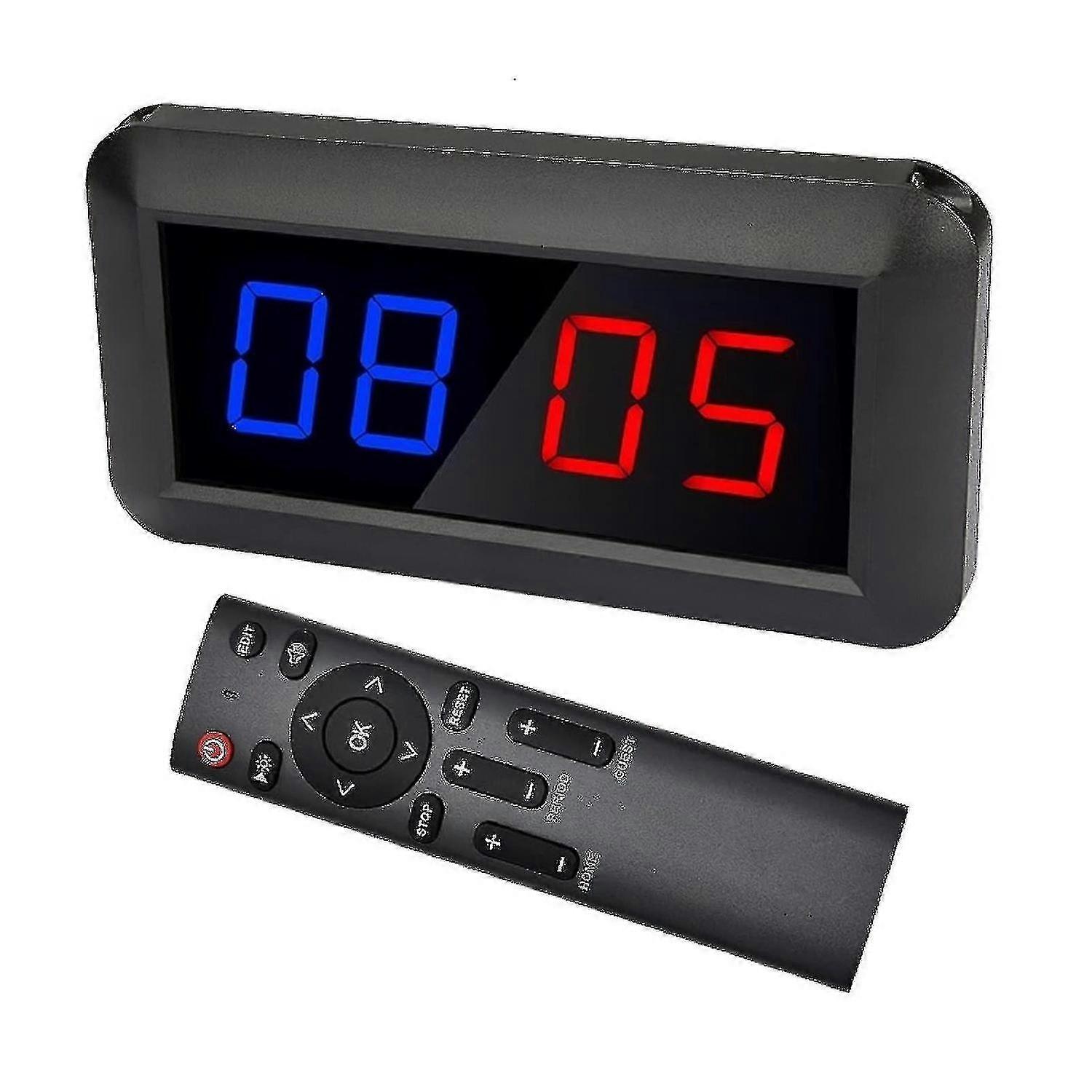 Electronic Scoreboards With Remote, Portable Score Keeper, Digital Scoreboard For Basketball Ping Po
