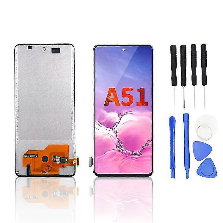 KINCJON Top Selling Mobile Phone Touch Screen 6.5 Inch Display Lcd With Frame Compatible Samsung A51 Replacement