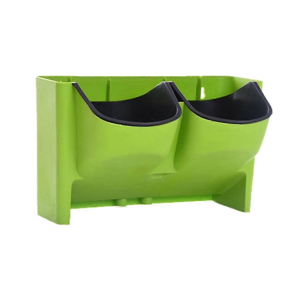 Self Watering Flower Pot Stackable Vertical Planter Wall Hanging Durable For Garden Balcony