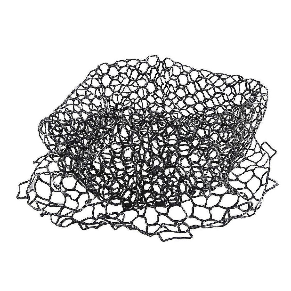 Replacement Collapsible Fishing Net Wear-resistant Rubber Mesh Fish Catch Multifunctional Dip Net B