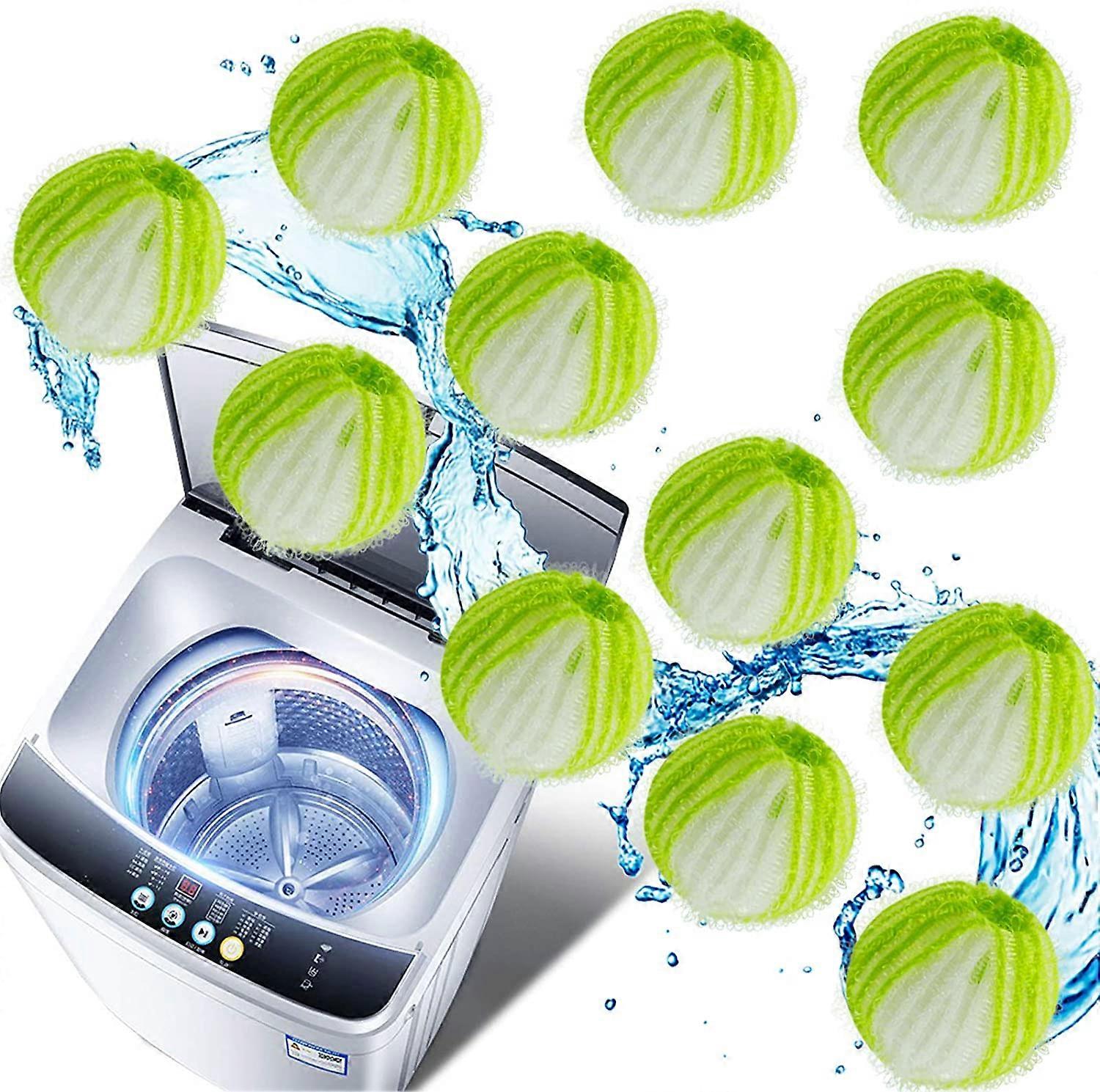 Bale Hair For Washing Machine - 12 Pieces/Pack Lint Bale Washing Machine To Avoid Lint And Lint And Remove Hair From The Washing Machine