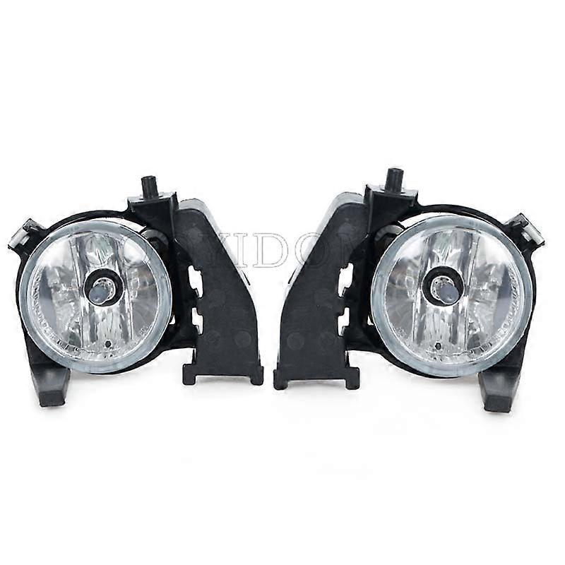 car DRL Front Bumper Fog Lights With Glass Lens Fog Lamp Driving Light Foglight With Bulb For Subaru Forester SG 2006 2007 2008