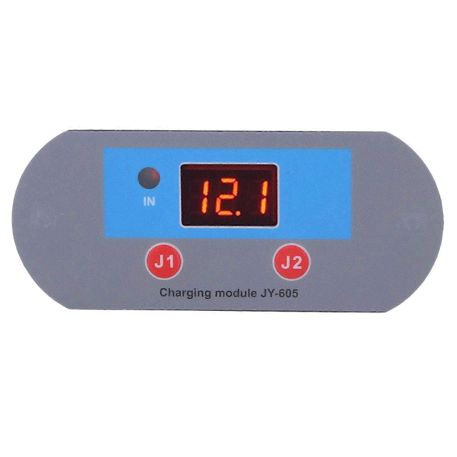 Charging Control Module Battery Charge Controller Relay Switch Digital Display 12V YEMAA