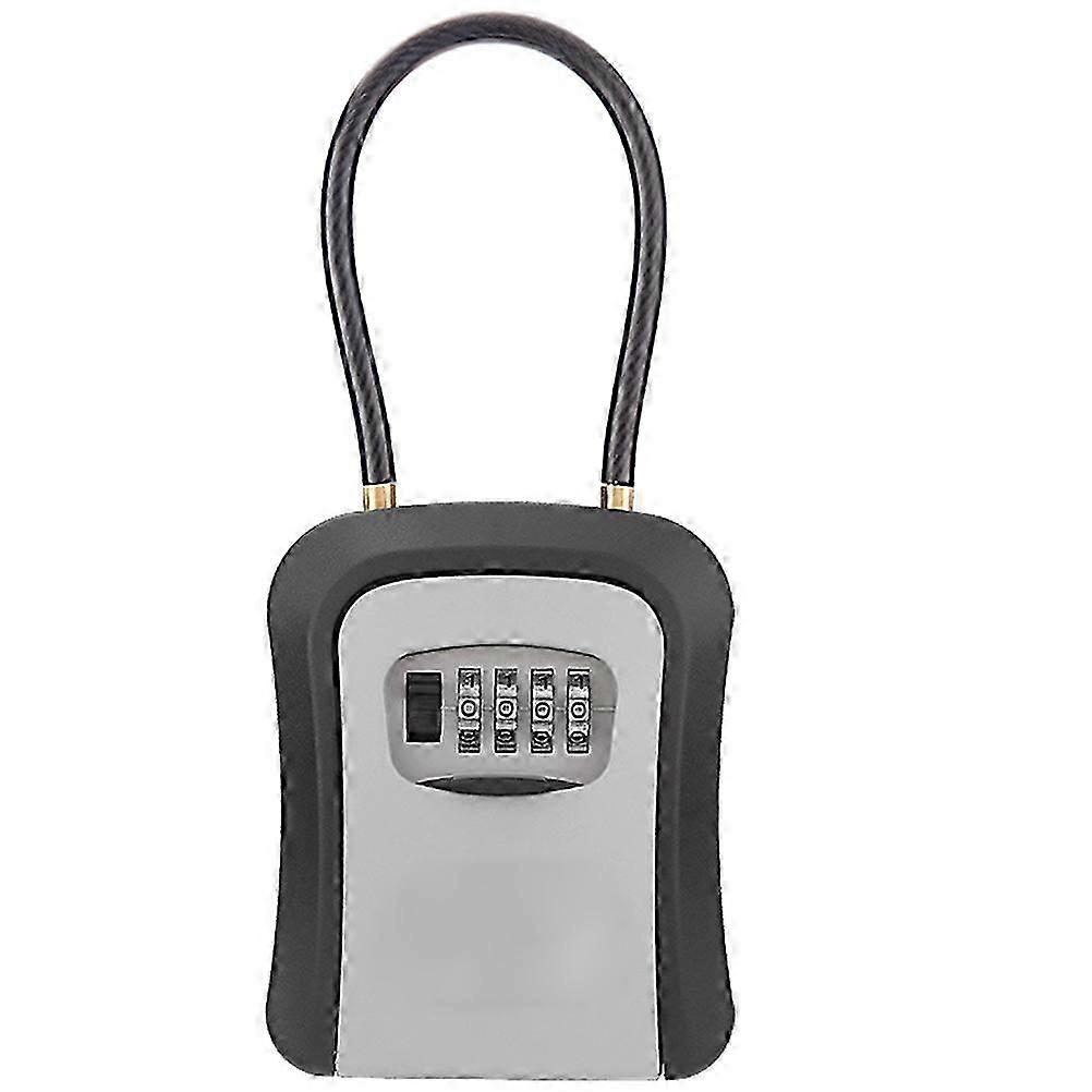 Code Box Outdoor Keys Box Password Lock Box Keys Lock Box for House Security
