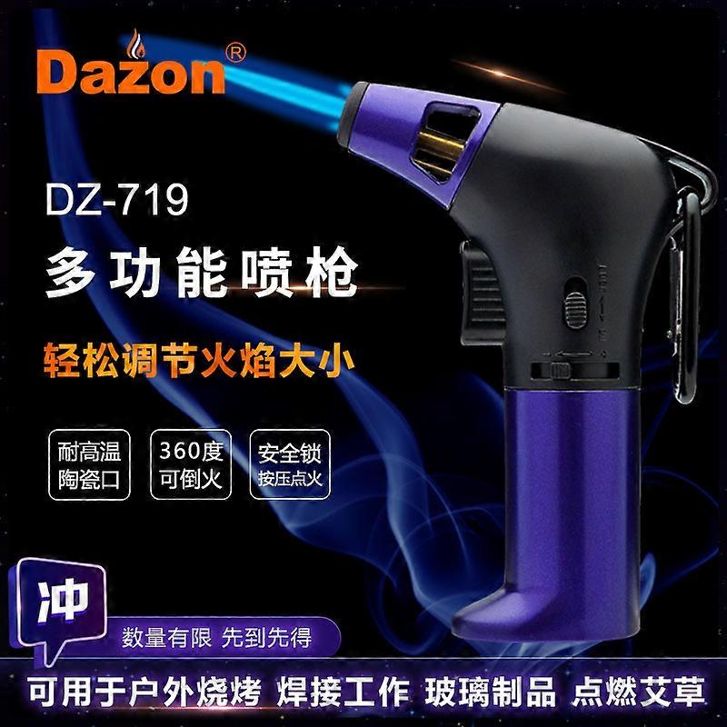 Customized Multi-Function Spray Gun Lighter Wholesale Personalized Direct Impact Spray Gun Lighter Windproof Outdoor Barbecue Fire Maker