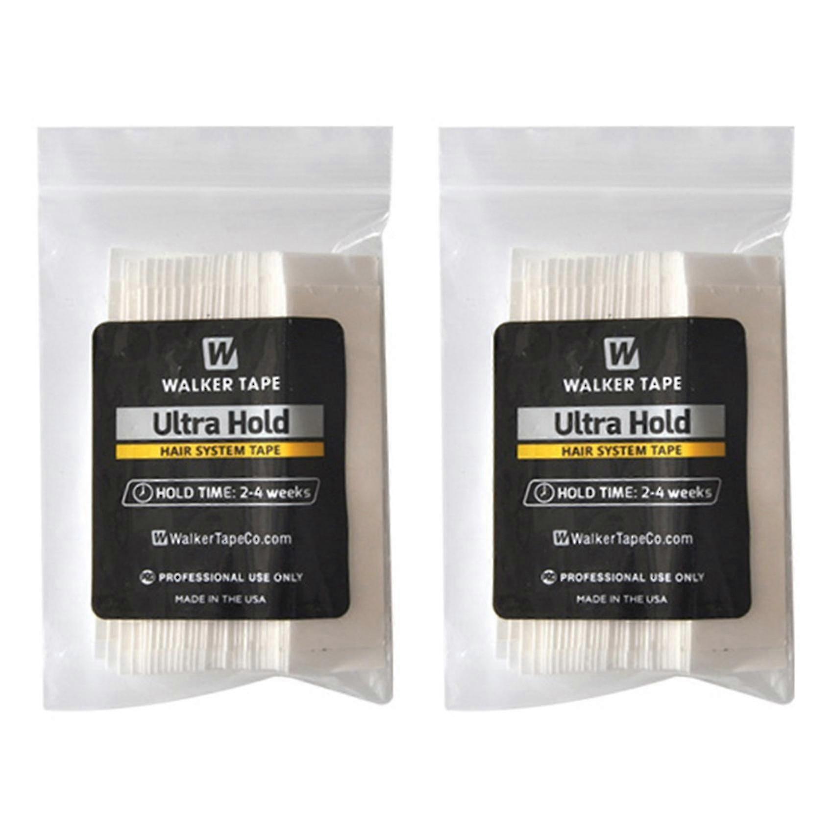 72 Adet / grup Süper Güçlü Sabit Sabit Saç Bandı Yapışkan Uzatma Çift Taraflı Bant Toupee Dantel Peruk Fi için