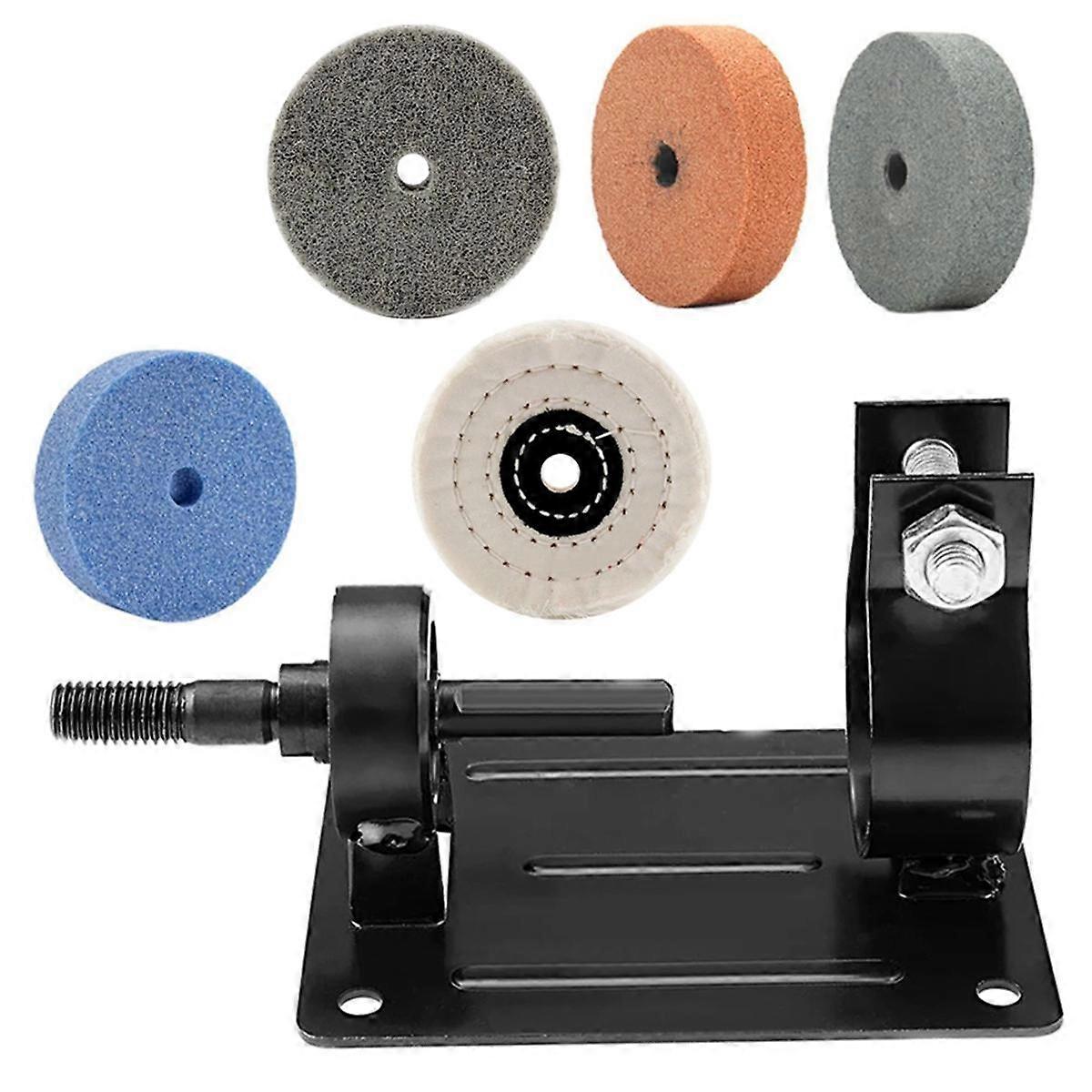 Drill Conversion Grinder Ceramic Grinding Wheel Polishing Stand Metal Polishing Sharpening Conversi