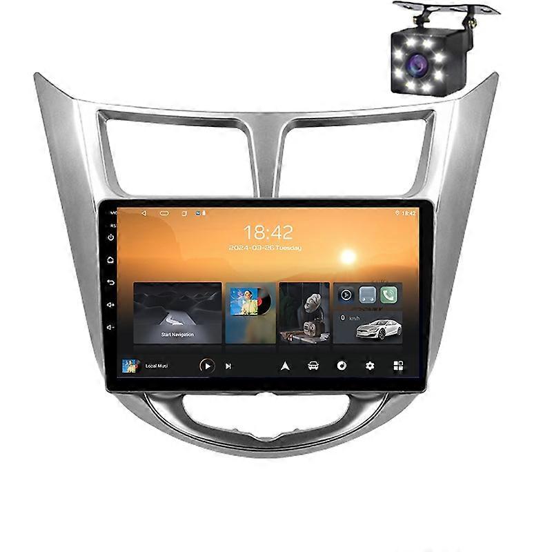 Car Radio Multimedia For Hyundai Solaris Verna Accent 1 2010-2016 Video Player WIFI GPS