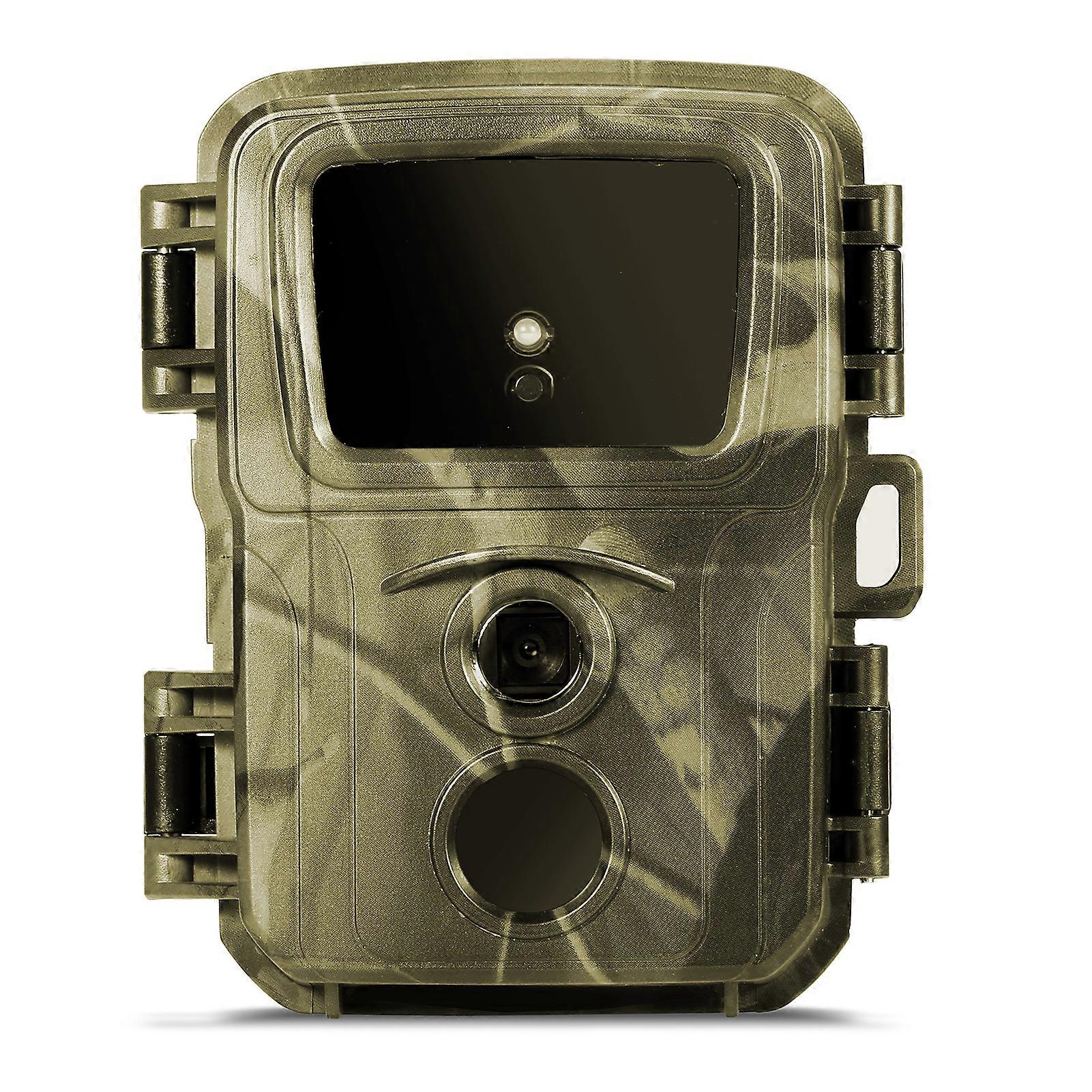 Mini caméra de chasse 16MP 1080P activée par le mouvement caméra de chasse avec caméra de repérage de la faune extérieure de vision nocturne de 65 pieds IP65 étanche
