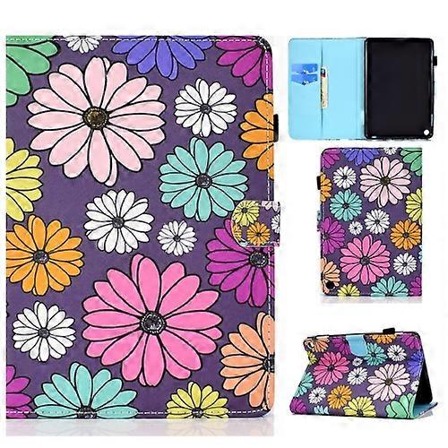 Painted Pattern TPU Horizontal Flip Leather Protective Case For Kindle Fire HD 8 2020