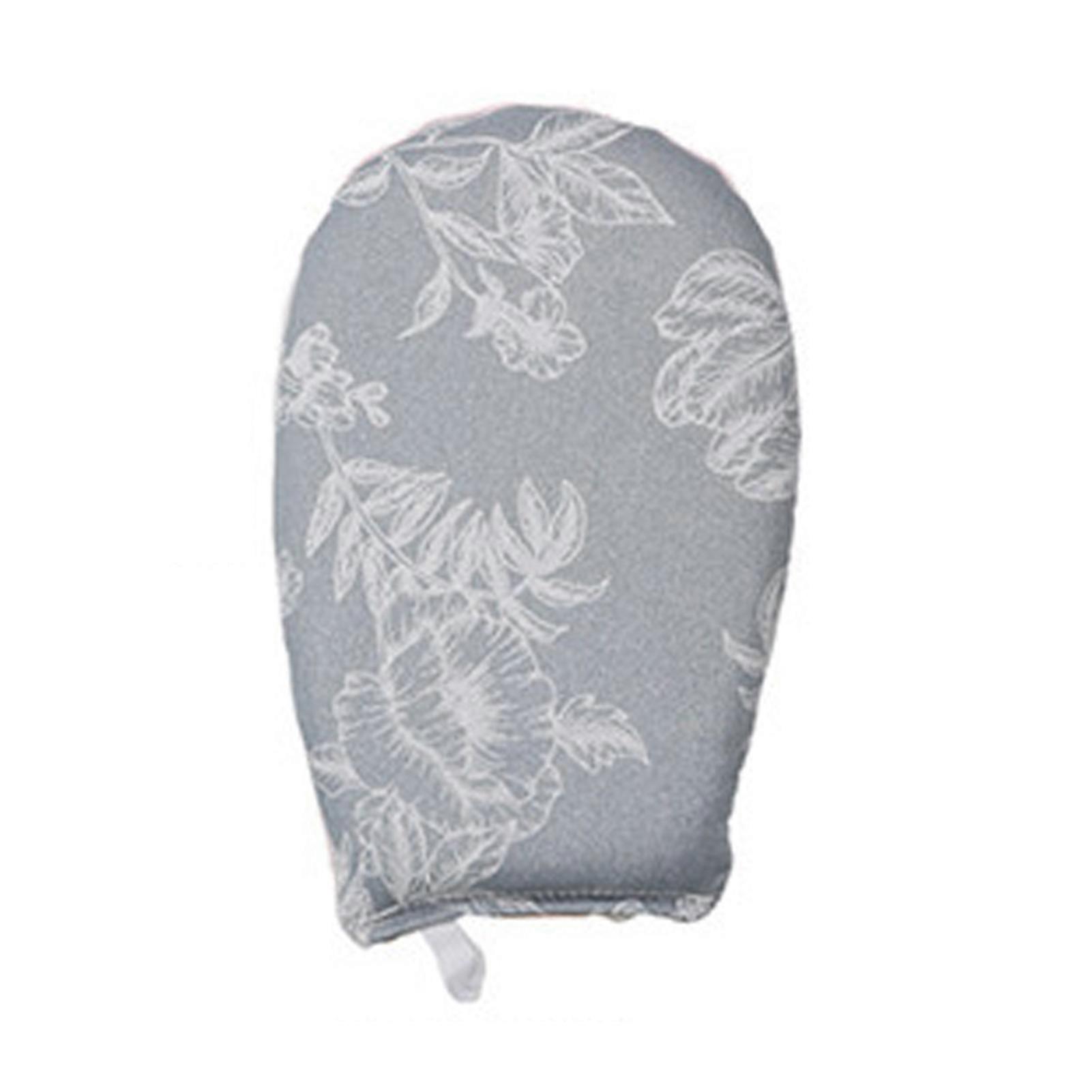 Handheld Ironing Board with Finger Hoop Heat Resistant Anti-scald Steaming Iron Mitt