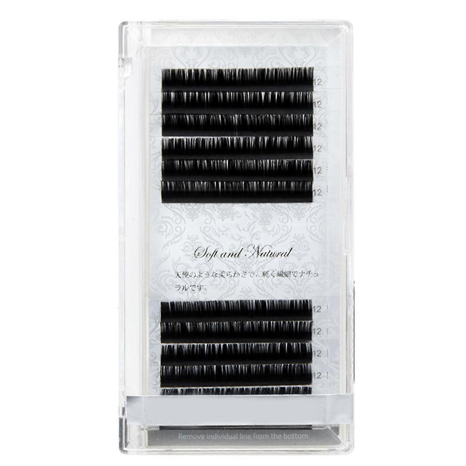 Single Cluster Round Lashes Reusable Premade Volume Soft Lashes for Wedding Stage Makeup