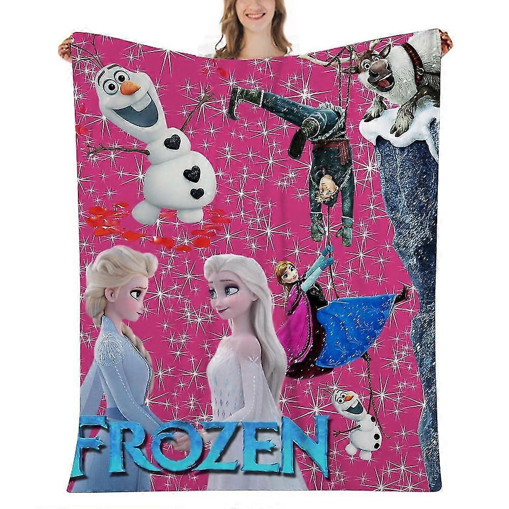 Elsa Throw Blanket D Soft Sofa Couch Rative Blanket -vnlk341