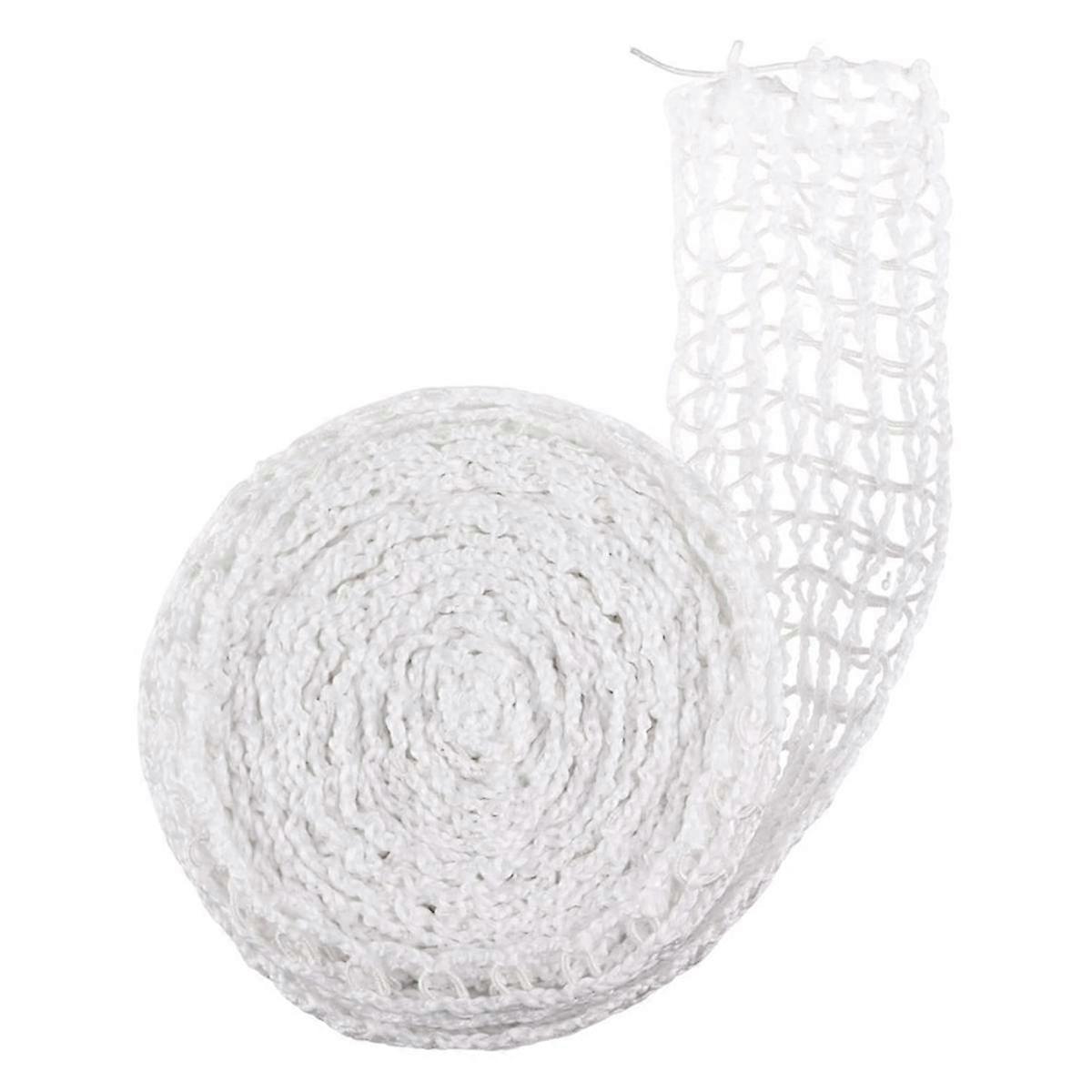 White Meat Netting Roll,Smoked Meat Poultry Ham Netting Meat Butcher Twine Net Roll Wrapping N 5M