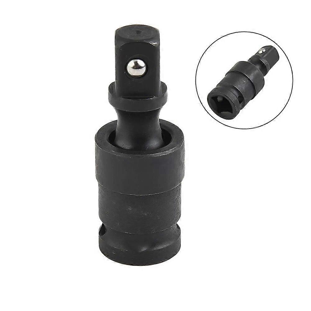 1/2 Inch Universal Pneumatic Swivel Joint Socket Adapter 360Degree Air Impact Wobble Socket Adapter Accessories Replacement