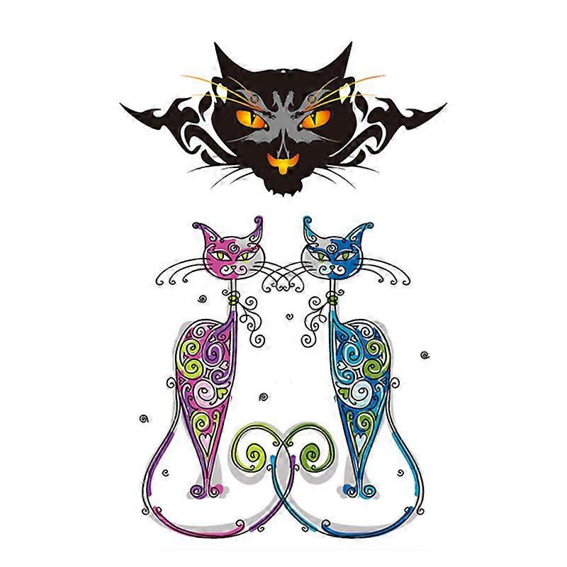 halloween cat stickers