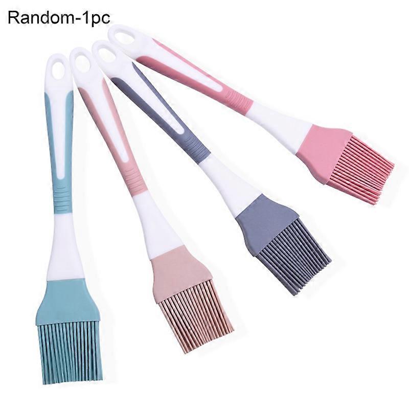 Portable Oil Brushes Anti-Slip Elastic Silicone Anti-Wear BBQ Spice Brushes for Kitchen KAESI