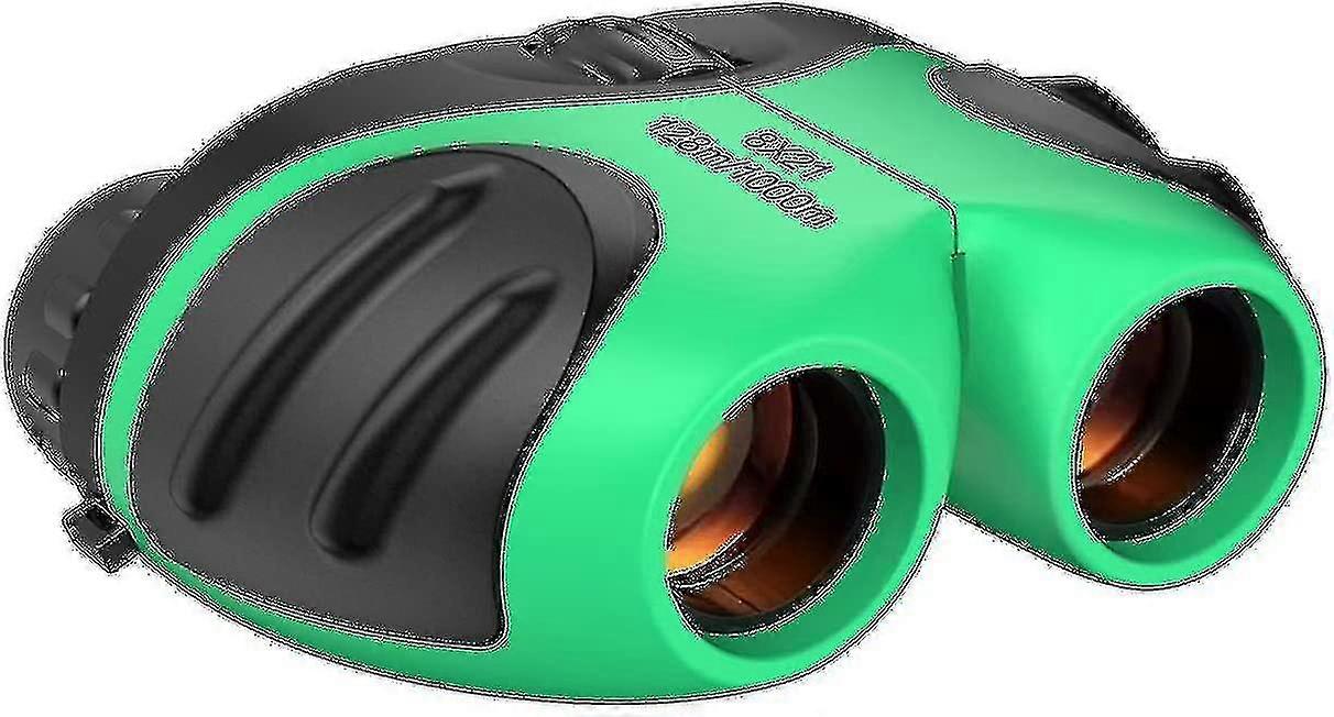 Compact Shock Proof Binoculars For Kidsgreen