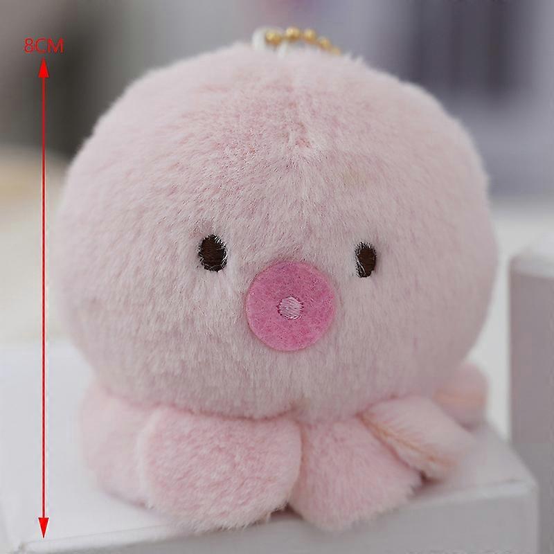 1 buc Ocean Animal Caracatiță Crab Pluș Breloc Desene animate Pluș Pluș Pandantiv Hexagonal Dragon Breloc Acvariu Cadou