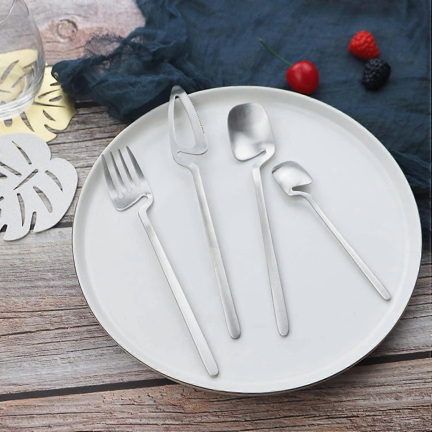 Set di posate 24 pezzi Argenteria Matte Fi