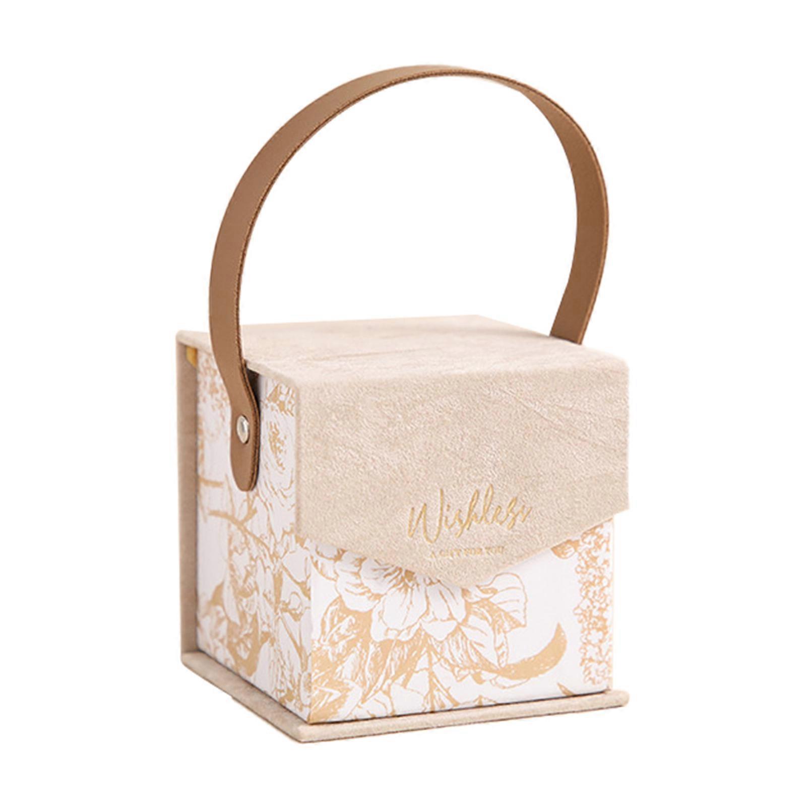 Christmas Candy Boxes Portable Wear Resistant Paper Xmas Goodie Paper Boxes compatible Party kaesi