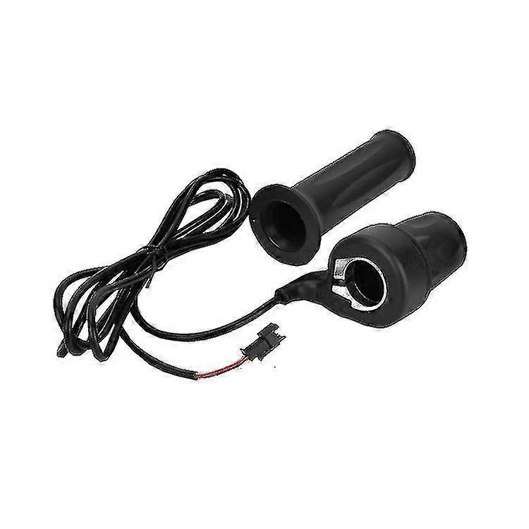 Throttle Grips, Electric Bike Throttle Grip Handlebar Twist Throttle Handlebar Grips For Electric Vehicles, Electric Bicycles(1set, Black)