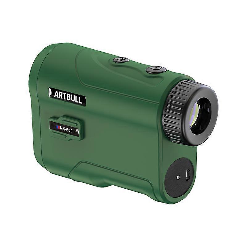 ゴルフレーザー距離計充電式600m、スロープフラッグロックスロープピンレーザー距離計、狩猟用