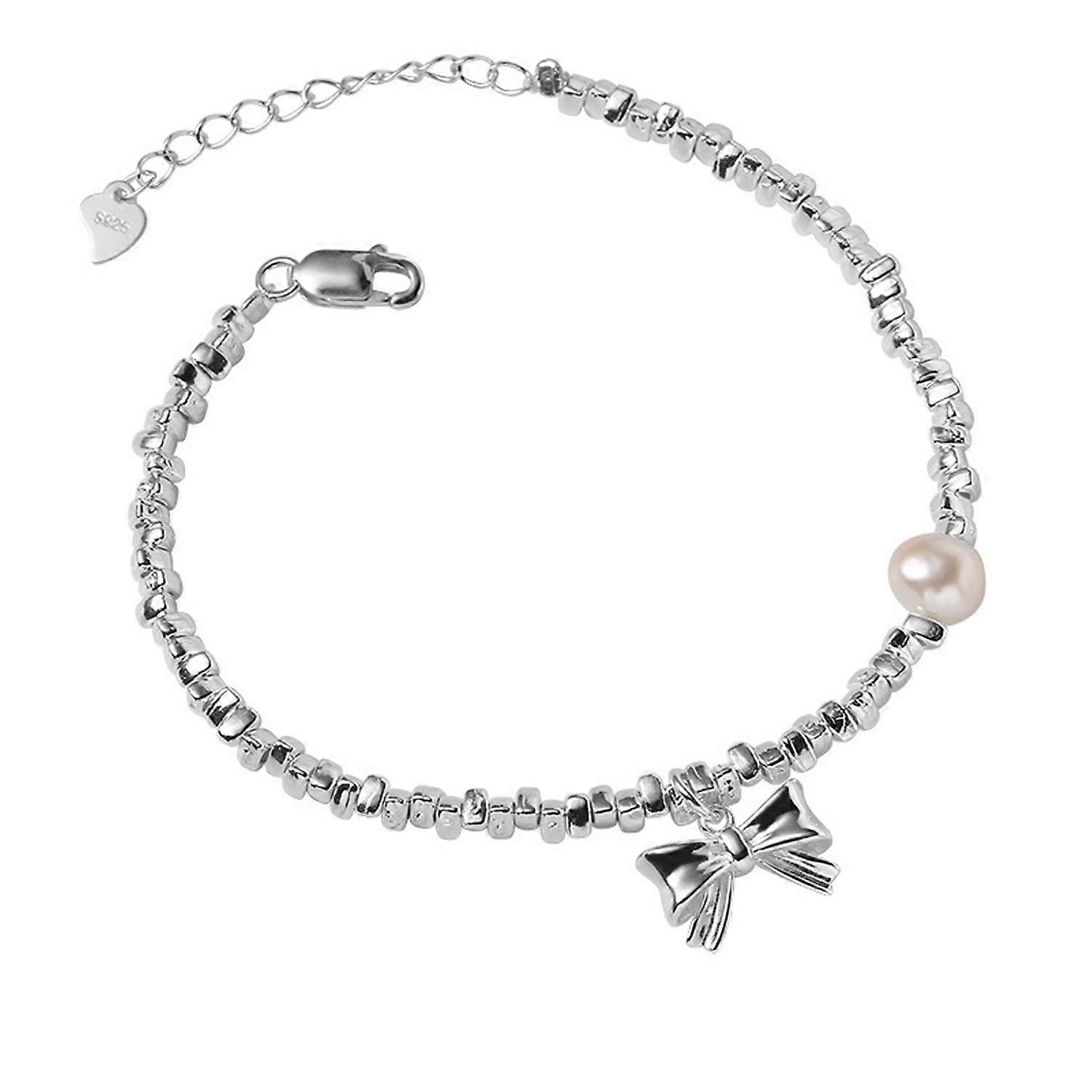 women's bracelet with pearl bow