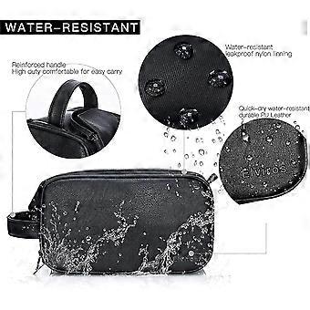 Trousse De Toilette Homme Imperméable - Organisateur De Voyage Gris, Dimensions 11"x5"x6"