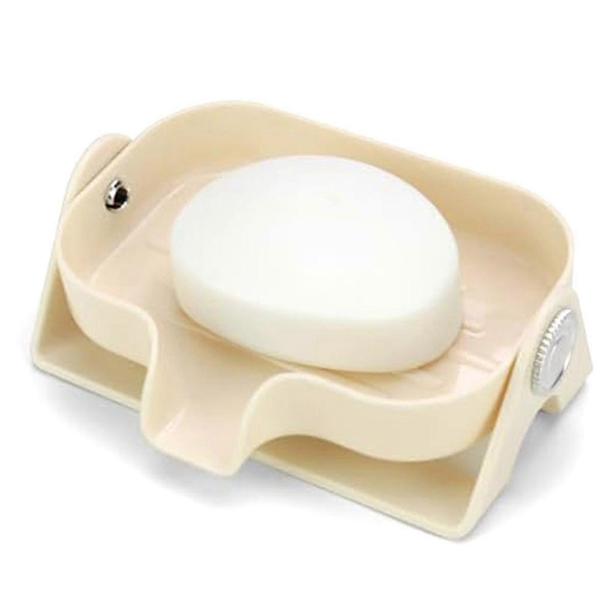 Enhanced Drainage Soap Dish, Adjustable Angle Soap Holder, Keep Soap Dry, Bar Soap Holder for Sink