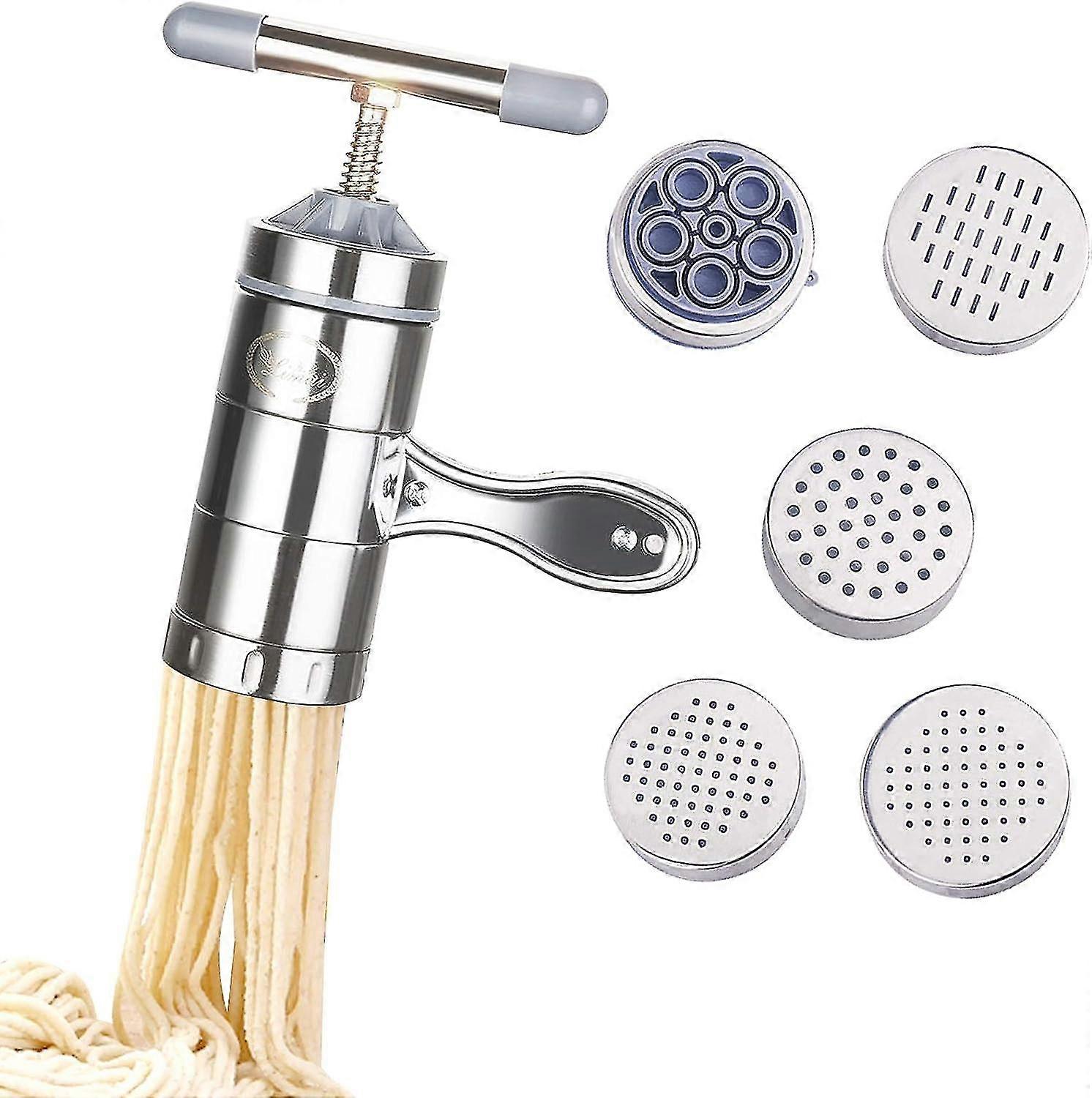 Manual Noodles Maker Machine Portable Stainless Steel Pasta Maker Juice Squeezing Machine