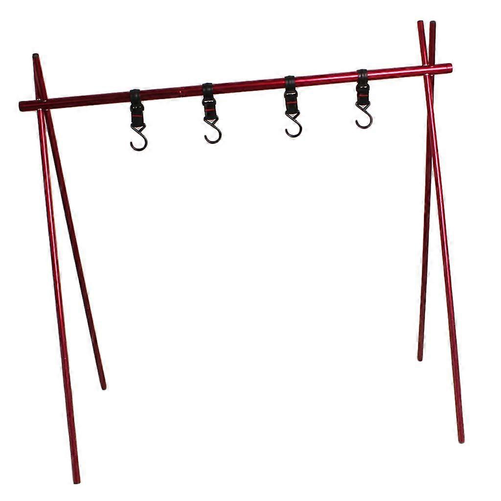 Aluminum Alloy Hanging Rack Camping Triangular Rack Clothes Storage Rack M