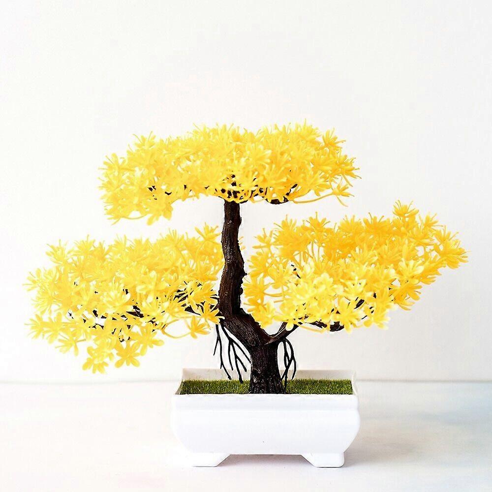 Artificial Pot Plant Simulation Pine Tree 25cm Diameter Multiple Color