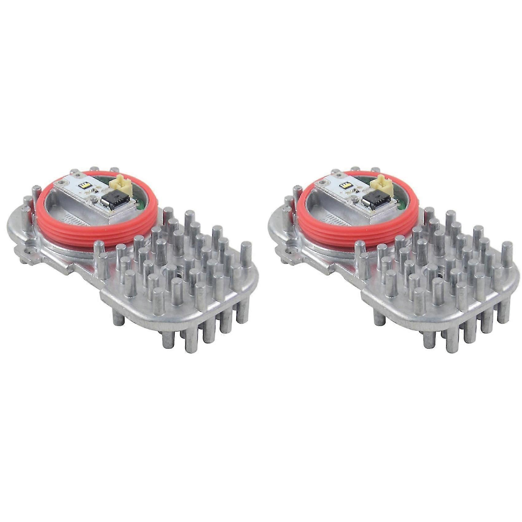 2x 63117263051 Lampe frontale Module de diode Unité de commande LED pour - 3 4 6 Série X3 X5 X6 E92 E93 F