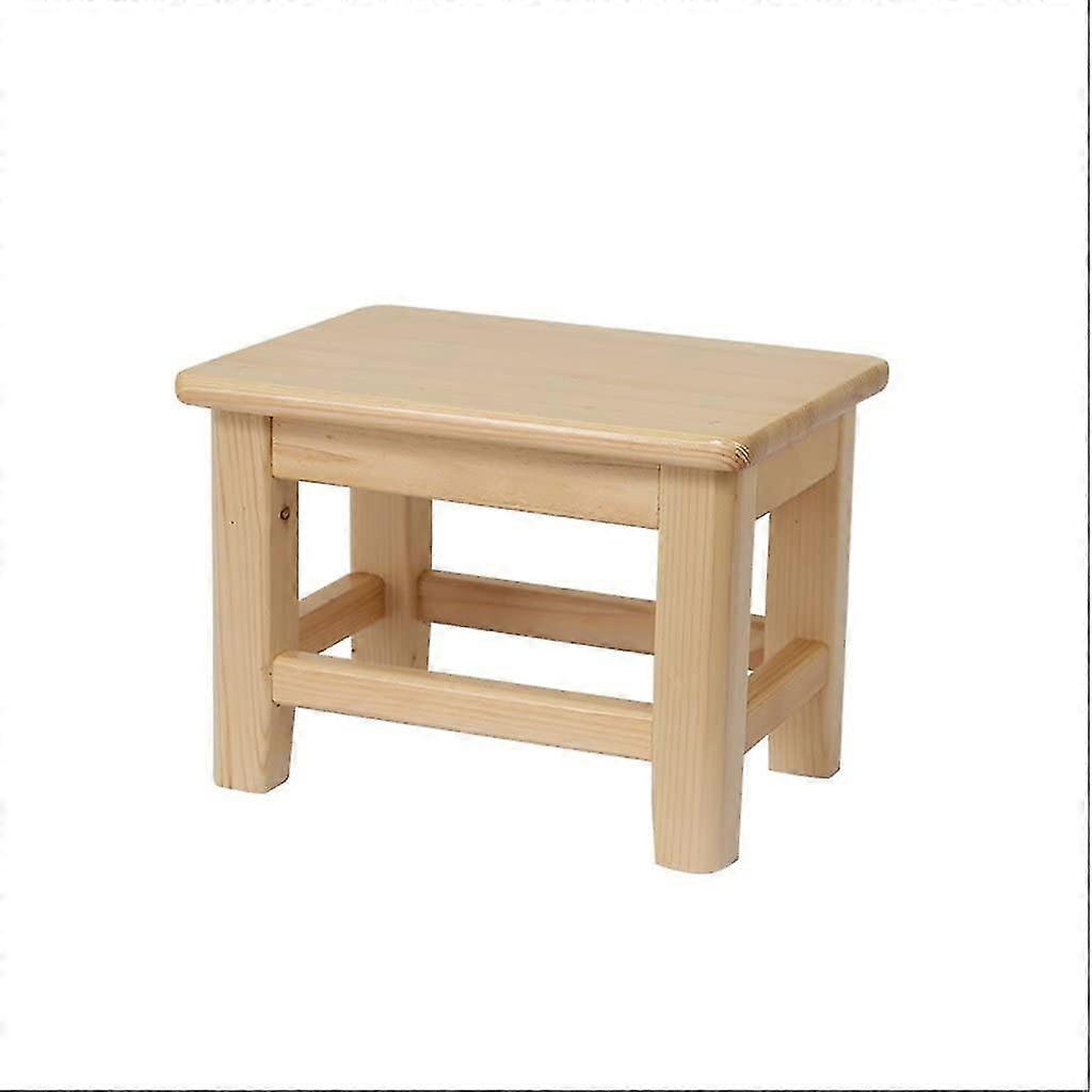 Small Stools Solid Wood Stools Children's Stools Stepping Stools Small Stools Parlors Dining Room Dressers Stools1pcs-as Shown
