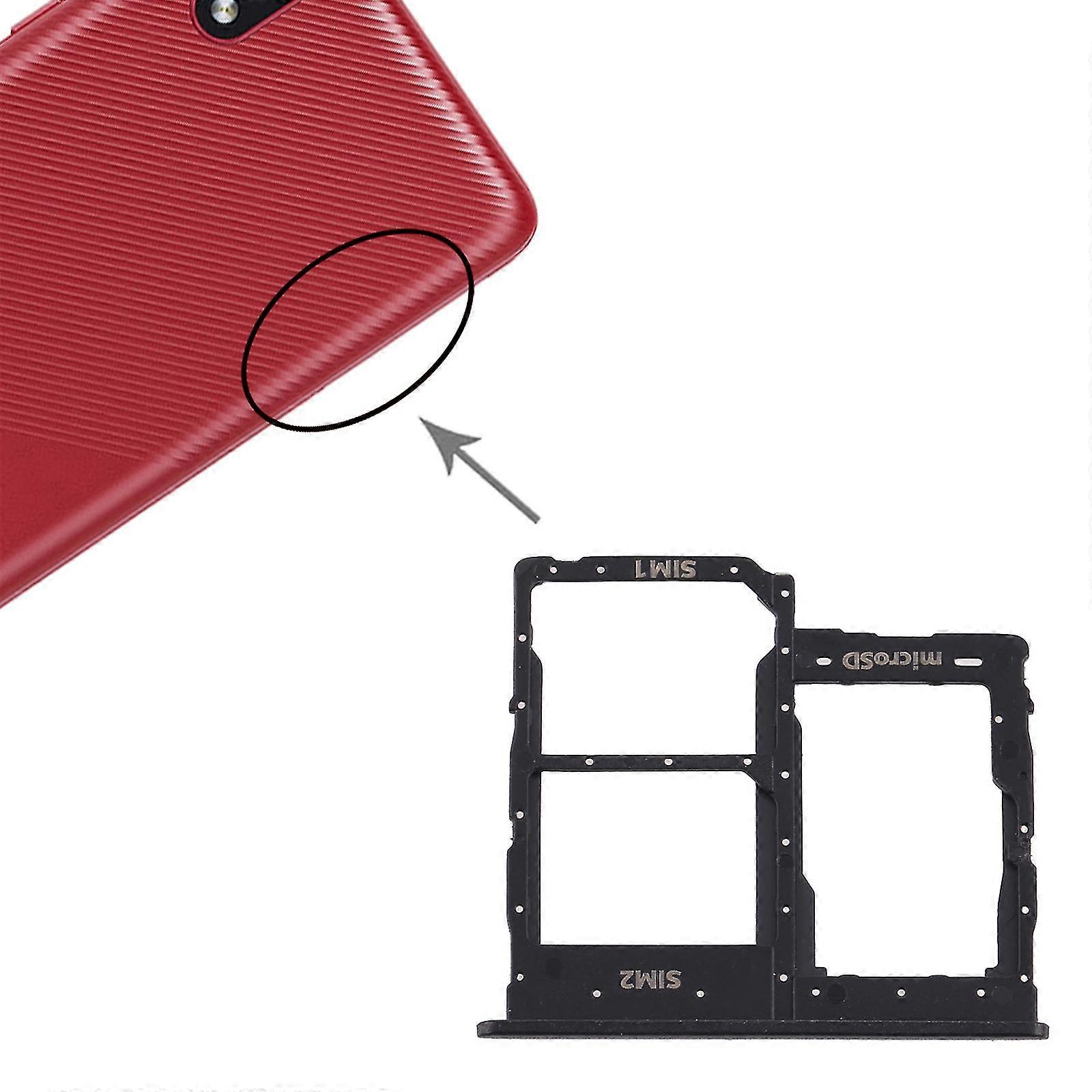 SIM Card Tray + Micro SD Card Tray for Galaxy A01 Core