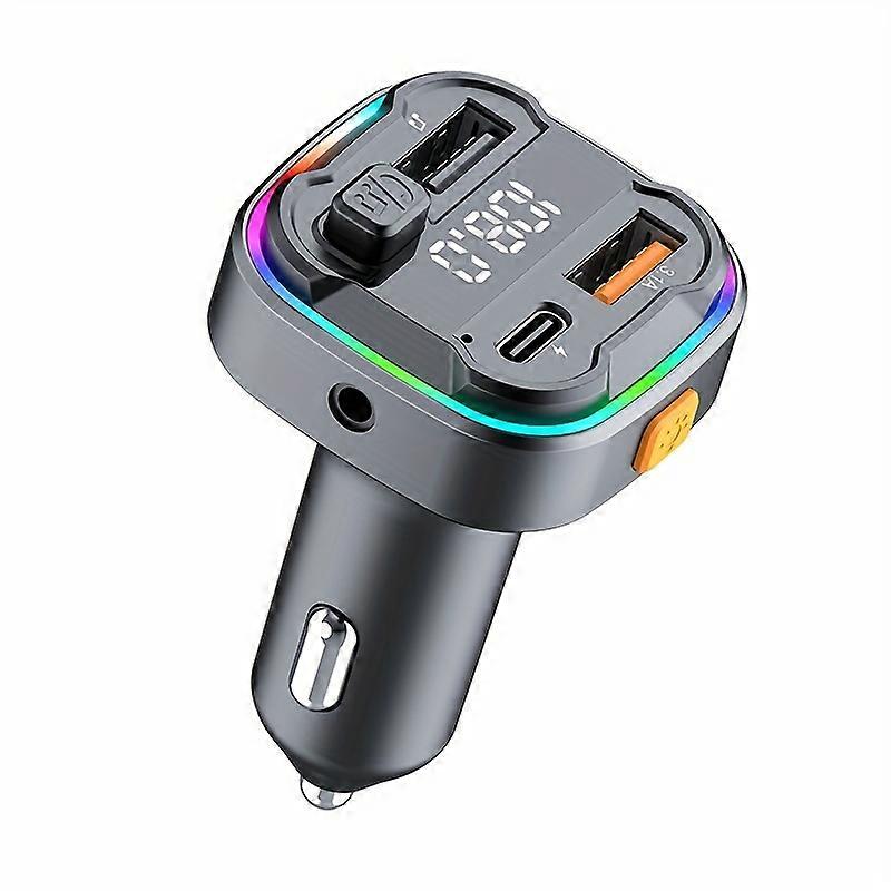 Wireless 5.3 Car MP3 Player Charger, Multifunctional Car Fast Charging Charger FM Transmitter