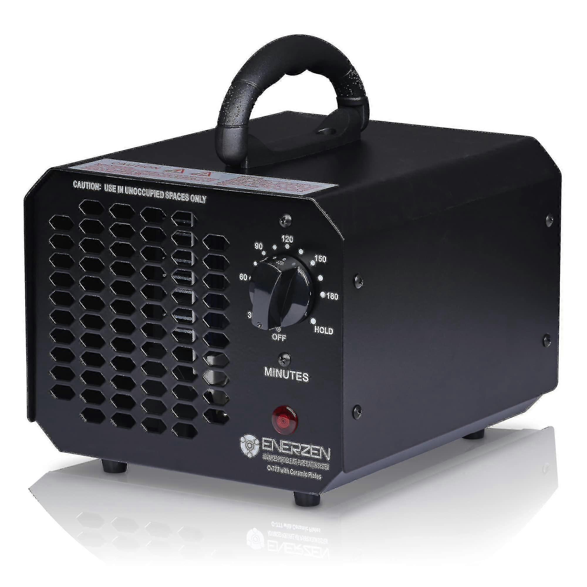 Generatore di ozono 11.000mg Deodorante purificatore d'aria industriale O3 (11.000mg - nero)-yvan