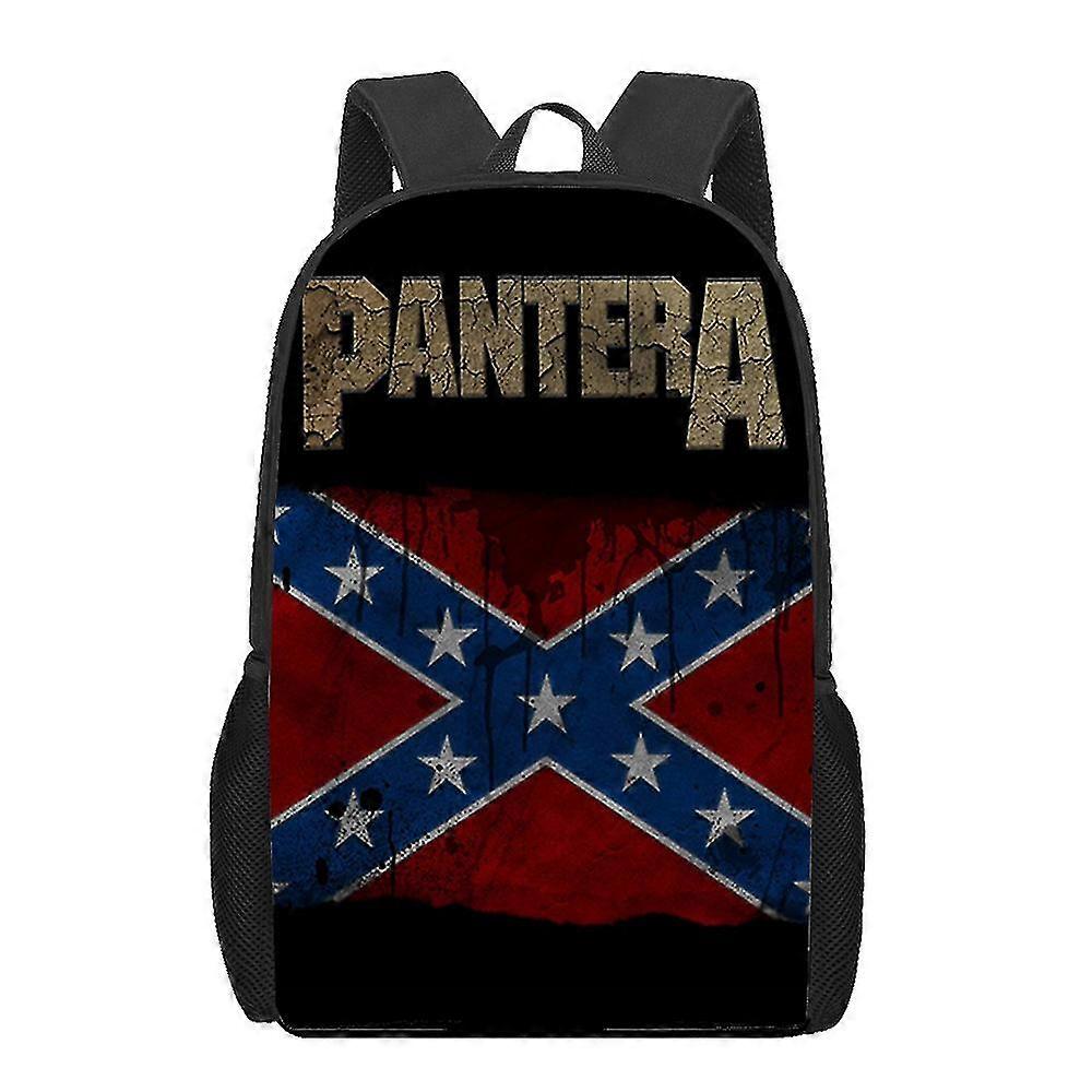 Pantera Ritual Metal Band 3d εκτύπωση Παιδιά σχολικές τσάντες Παιδικό σακίδιο πλάτης για κορίτσια αγόρια Μαθητικές σχολικές τσάντες Γενναίο σακίδιο