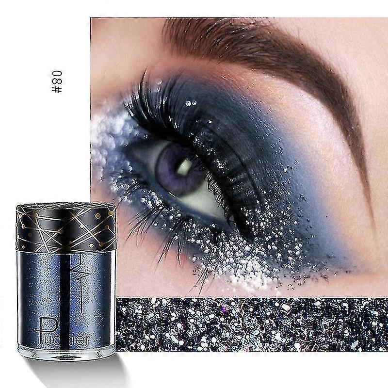 Diamond Sequin Eyeshadow Palette Single Colors Pearl Eye Shadow Cosmet
