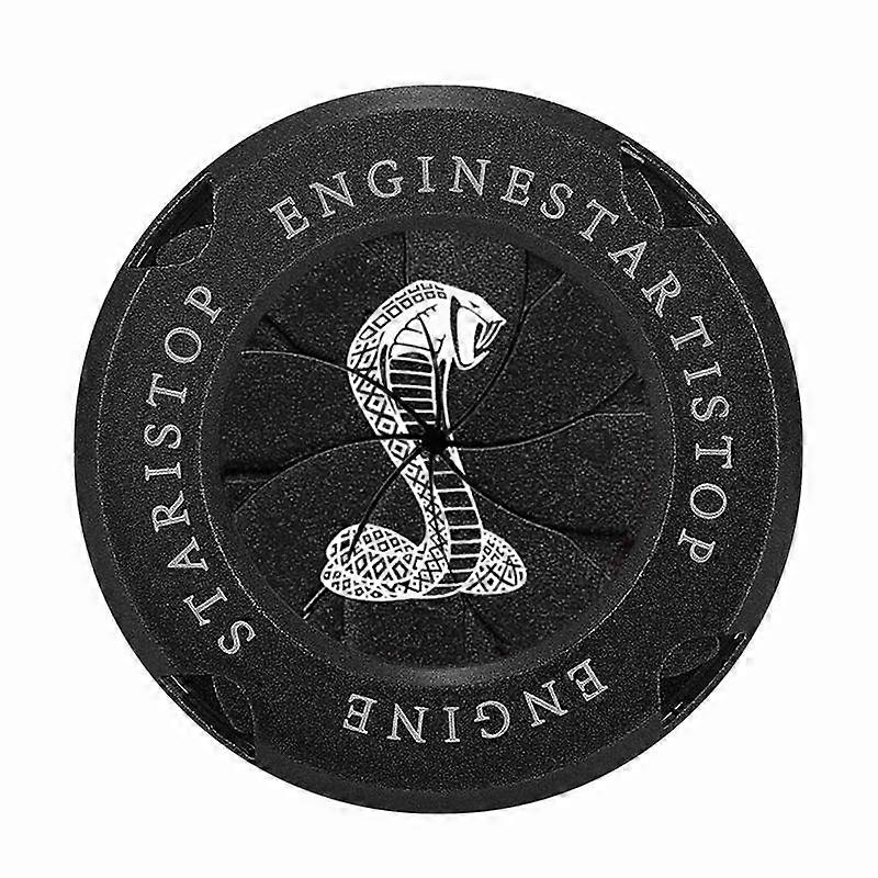 Car Engine Start Button Cover Spin Engine Start Stop Button Car Engine Ignition Start Stop Button Cover Anti Scratch Decorative
