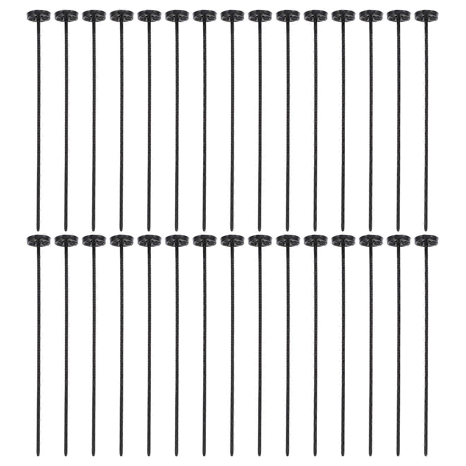 30pcs Non-Sewing Fasteners Durable Clothes Buttons Needle-free Plastic Buttons