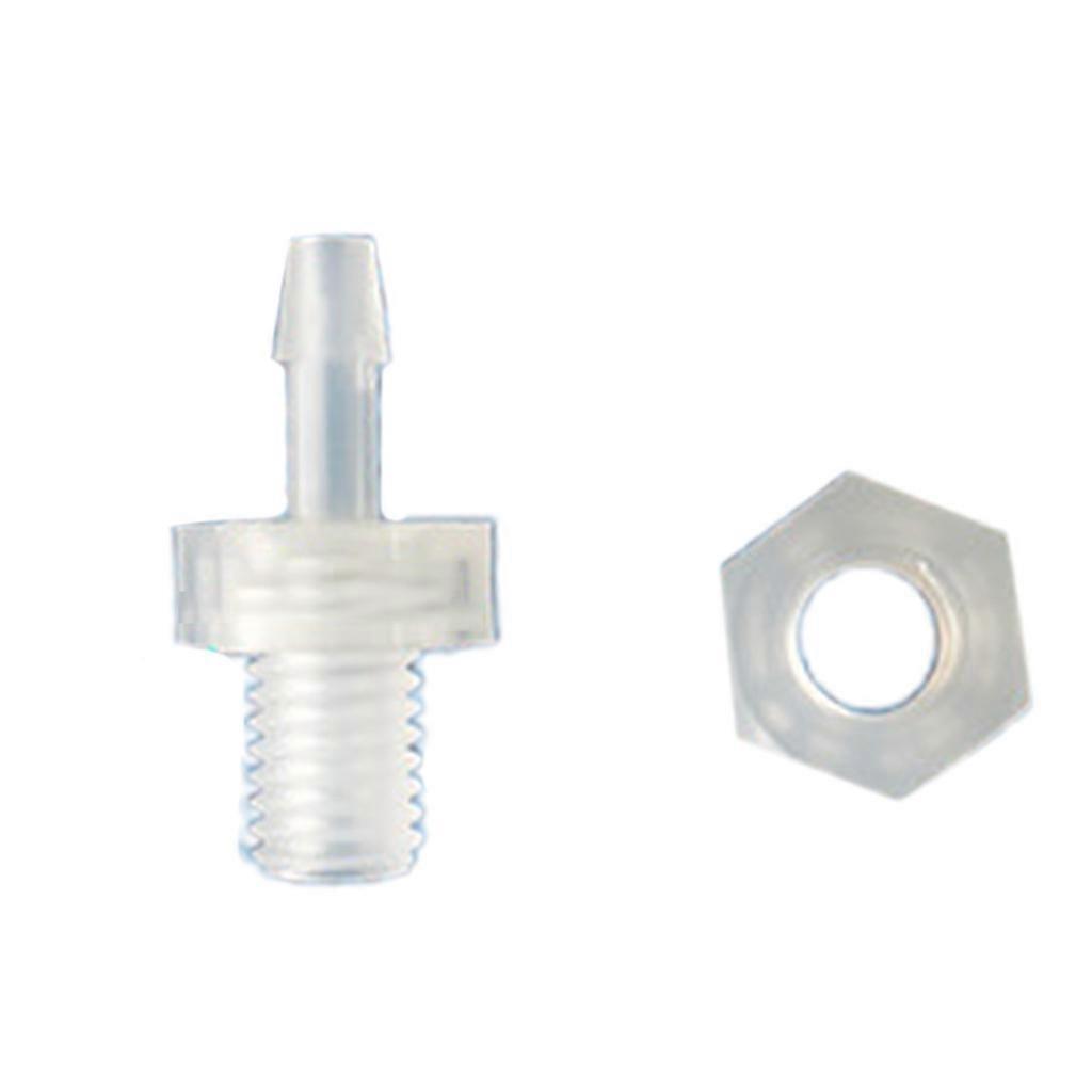 Plastic Check Val ve 1 Way Water Heat/Oil/Acid Resisitance 5/6/7/8mm/5-M10