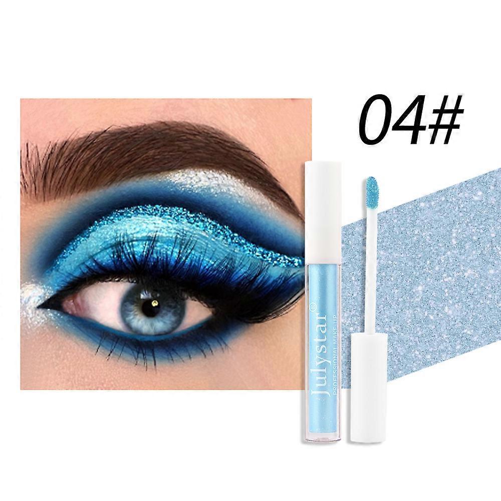 Polarized liquid eye shadow makeup micro-shimmer single color eye shadow liquid