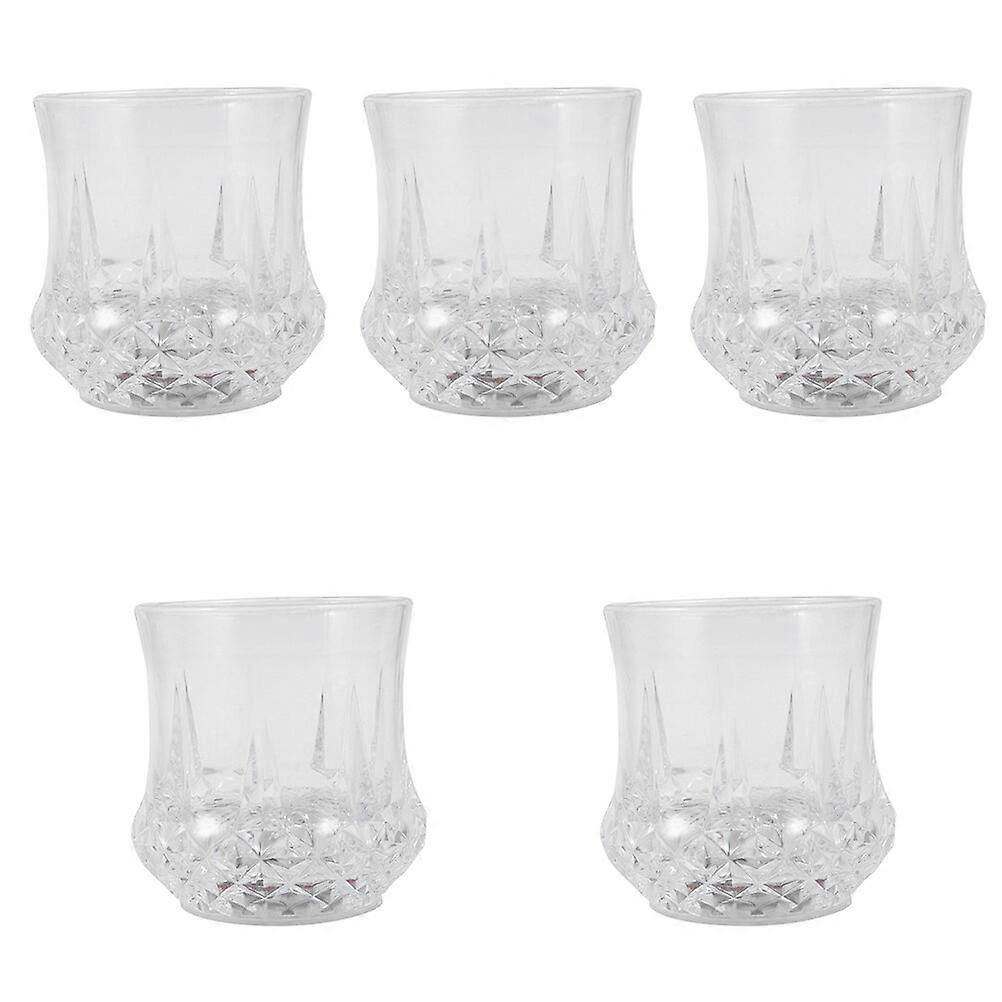 5pcs Creative Flash Light Up Water Induction Cup Glow Luminous Wine Cup