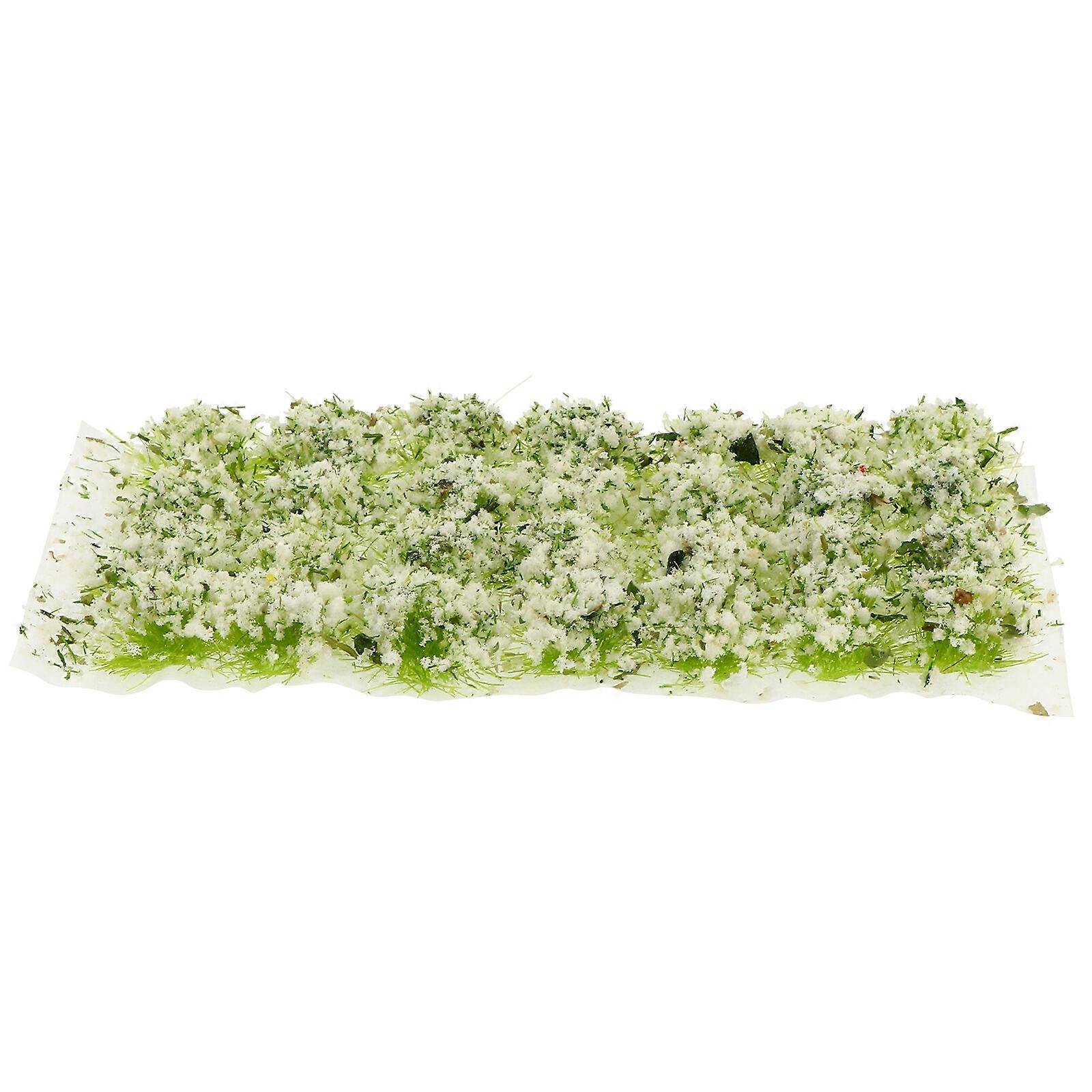 1 Box Miniature Vegetation Simulation Flower Cluster Mini House Scene Decor
