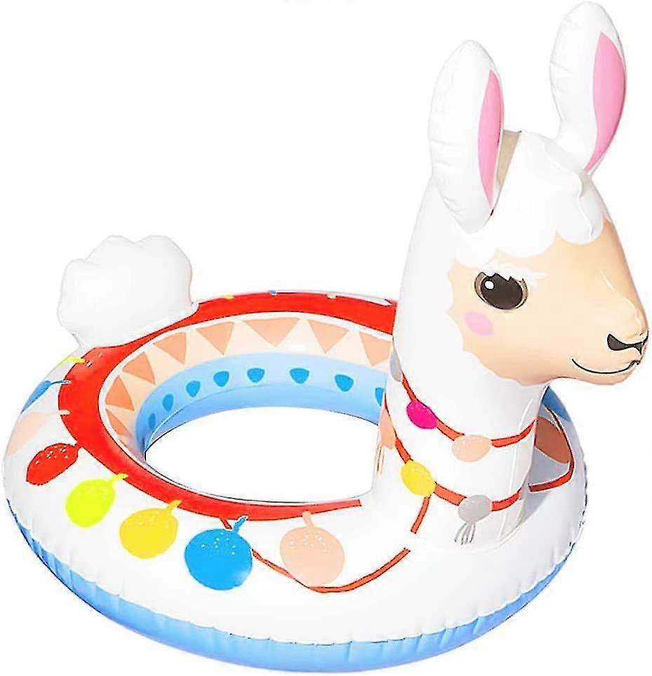 Alpaca Inflatable Buoy Pool Llama Buoy Kids Swimming Ring Alpaca Beach Floats Llama Summer Pool Raft Chair