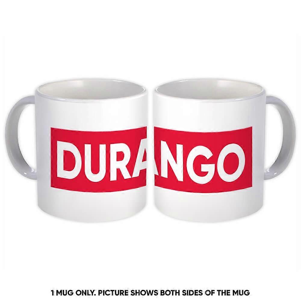 Geschenkmok: Durango Colorado Rood