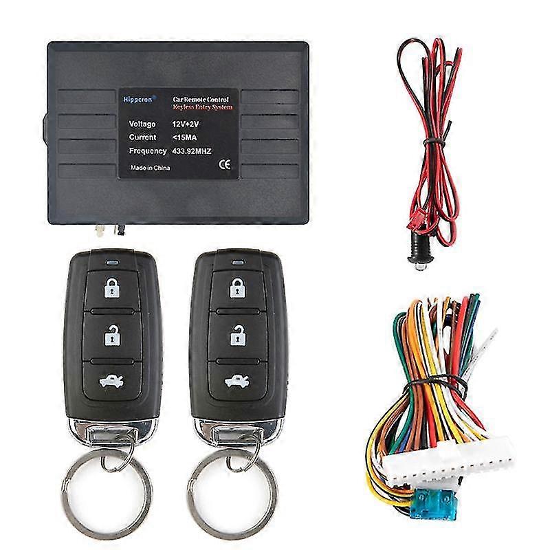 Universal Car Door Lock Trunk Release Keyless Entry System Central Locking Kit Remote Control Car Accessories With Bluetooth Yalo